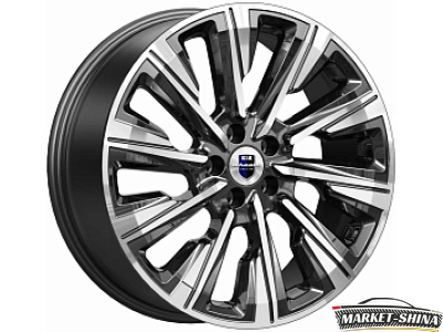 K&K Галего (КС1039) 7.5 x 19 5*108 Et:36 Dia:65.1 Дарк платинум