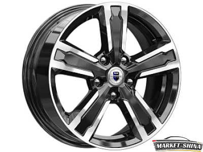 K&K Оклахома (КС998) 6.5 x 16 5*100 Et:45 Dia:67.1 Дарк платинум