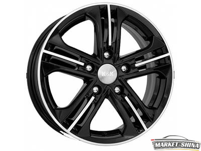 K&K Trinity 6 x 15 5*114.3 Et:50 Dia:67.1 алмаз черный