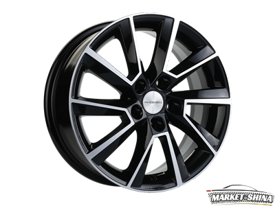 Khomen 1507 6 x 15 5*100 Et:40 Dia:57.1 Black-FP