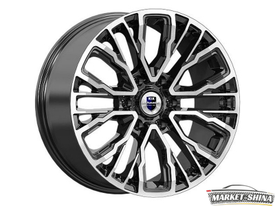 K&K Кортес (КС1102) 8.5 x 19 6*139.7 Et:38 Dia:67.1 Алмаз черный