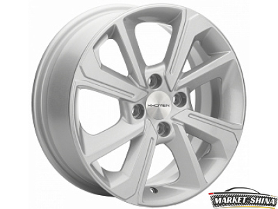 Khomen KHW1501 (Logan/Sandero/Xray) 6 x 15 4*100 Et:40 Dia:60.1 Black