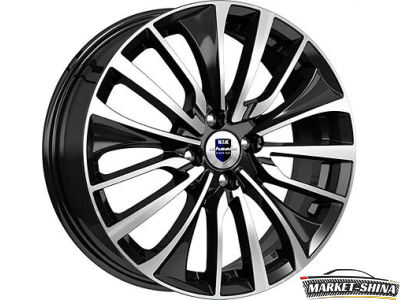 K&K Flanker (КС1097) 6.5 x 17 5*108 Et:33 Dia:60.1 Дарк платинум