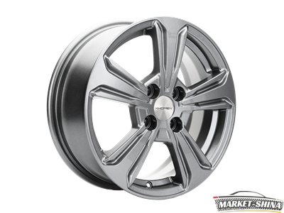 Khomen 1502 6 x 15 4*100 Et:46 Dia:54.1 Gray