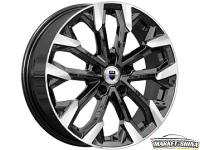 K&K Морейн (КС1046) 6.5 x 17 5*108 Et:33 Dia:60.1 Алмаз черный