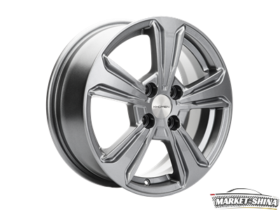 Khomen KHW1502 (Vesta/Almera) 6 x 15 4*100 Et:50 Dia:60.1 Gray