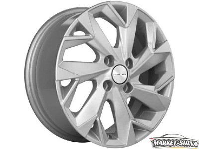 Khomen KHW1508 (Vesta) 6 x 15 4*100 Et:50 Dia:60.1 Gray