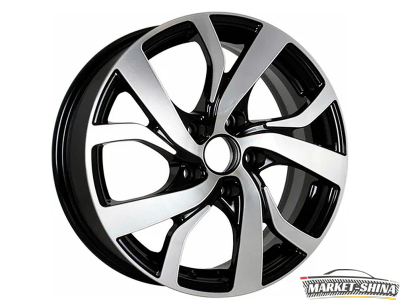 K&K Палермо (КС665) 6.5 x 16 5*100 Et:38 Dia:67.1 Дарк платинум