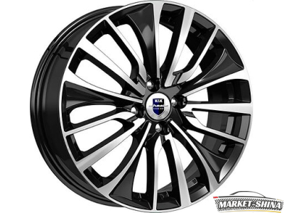 K&K Flanker (КС1097) 6.5 x 17 5*108 Et:50 Dia:63.35 Алмаз черный