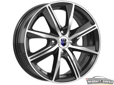K&K Арнар (КС890) 6 x 15 4*100 Et:35 Dia:67.1 Алмаз черный