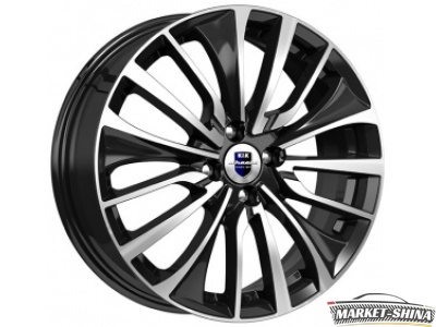 K&K Flanker (КС751) 6.5 x 17 5*108 Et:45 Dia:67.1 Алмаз черный