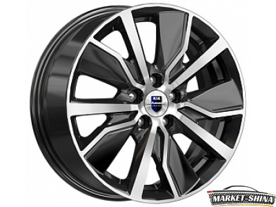 K&K Гамбит (КС961) 6.5 x 16 5*100 Et:38 Dia:57.1 Алмаз черный